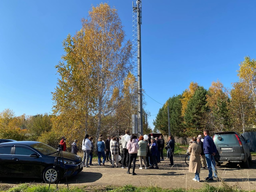 Устойчивая мобильная связь появилась у жителей заимки Якимовка в Ангарском городском округе