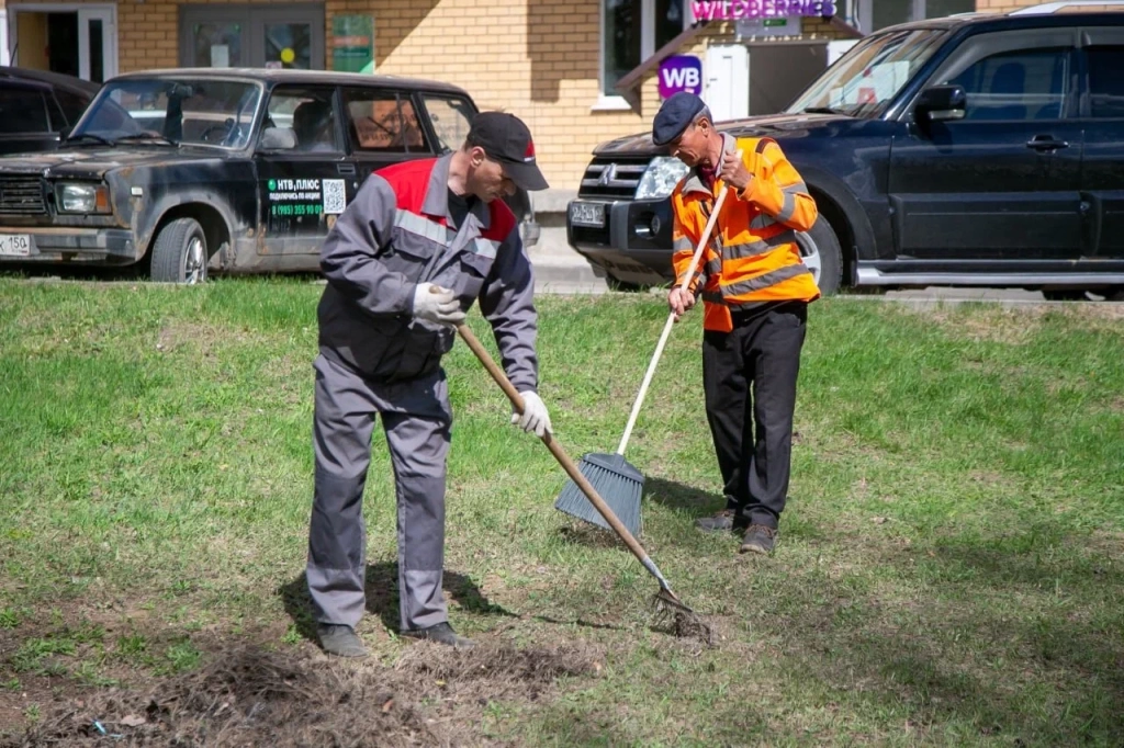 В Городском округе Коломна продолжается весенняя уборка 