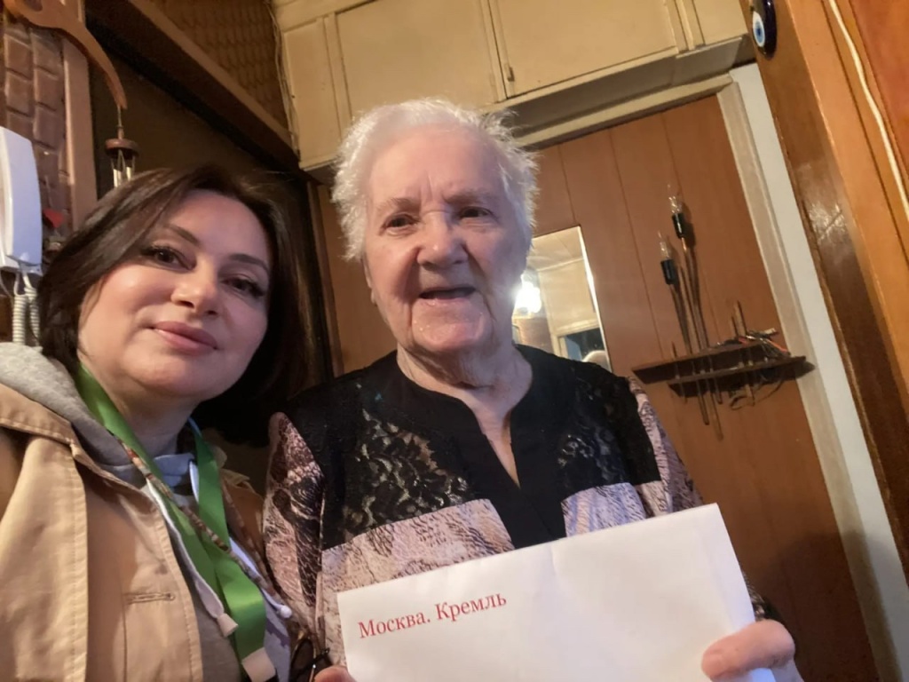 Уполномоченный главы Пушкинского округа поздравила с днями рождения тружениц тыла